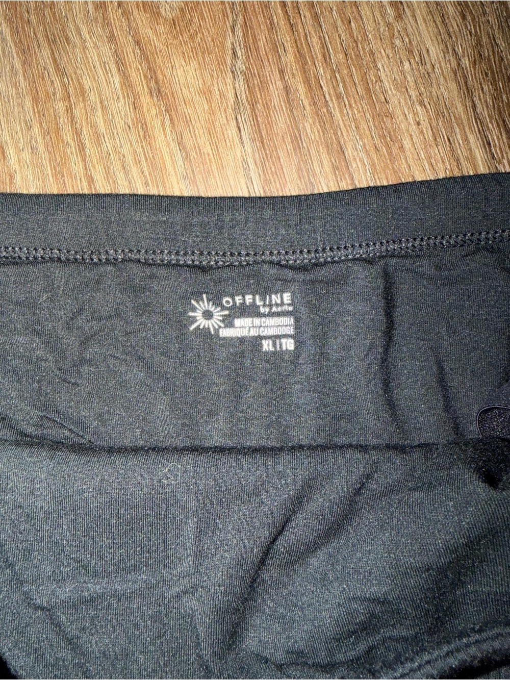 OFFLINE by Aerie Black Tube Top - XL